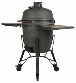 The Bastard Keramikgrill VX Large - Complete - Schwarz Matt - Modell 2023 -GrillProfi Verkaufs-Shop The Bastard Keramikgrill VX Large Komplett seitlich