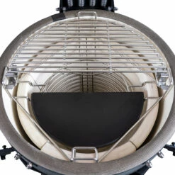 The Bastard Keramikgrill VX Large - Solo - Schwarz Matt - Modell 2023 -GrillProfi Verkaufs-Shop The Bastard VX Large Multilevel1