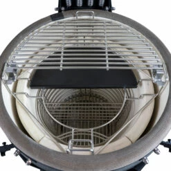 The Bastard Keramikgrill VX Large - Complete - Schwarz Matt - Modell 2023 -GrillProfi Verkaufs-Shop The Bastard VX Large Multilevel2 1