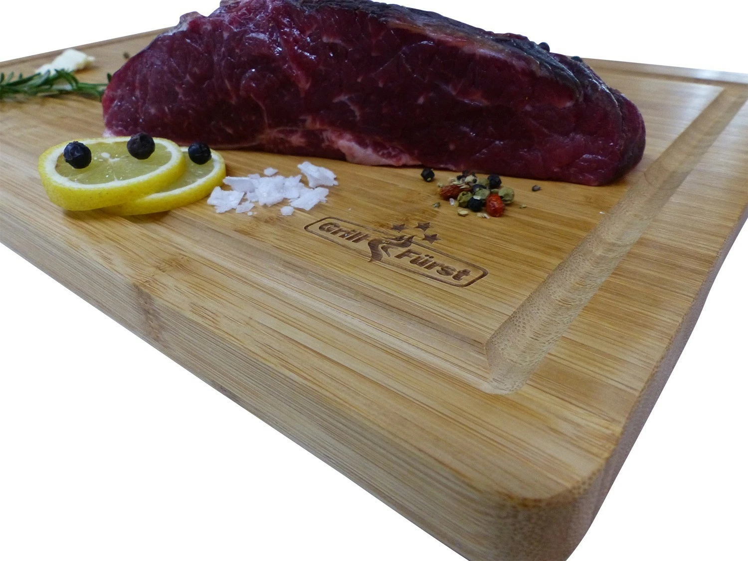 Grillfürst Bambus Schneidebrett Groß 50 X 30 Cm Bambus 10 Grillfürst Bambus Schneidebrett Groß 50 X 30 Cm Bambus – Bild 8