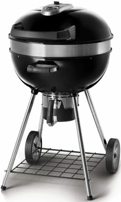 Napoleon Prestige Pro 665-3 Edelstahl Gasgrill Inkl. Drehspieß - X-DEAL Inkl. Napoleon Holzkohlegrill Kugelgrill Ø 57cm