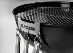 Napoleon Holzkohlegrill Kugelgrill Ø 57cm -GrillProfi Verkaufs-Shop napoleon kugelgrill 57 besteckhalter NK22K LEG
