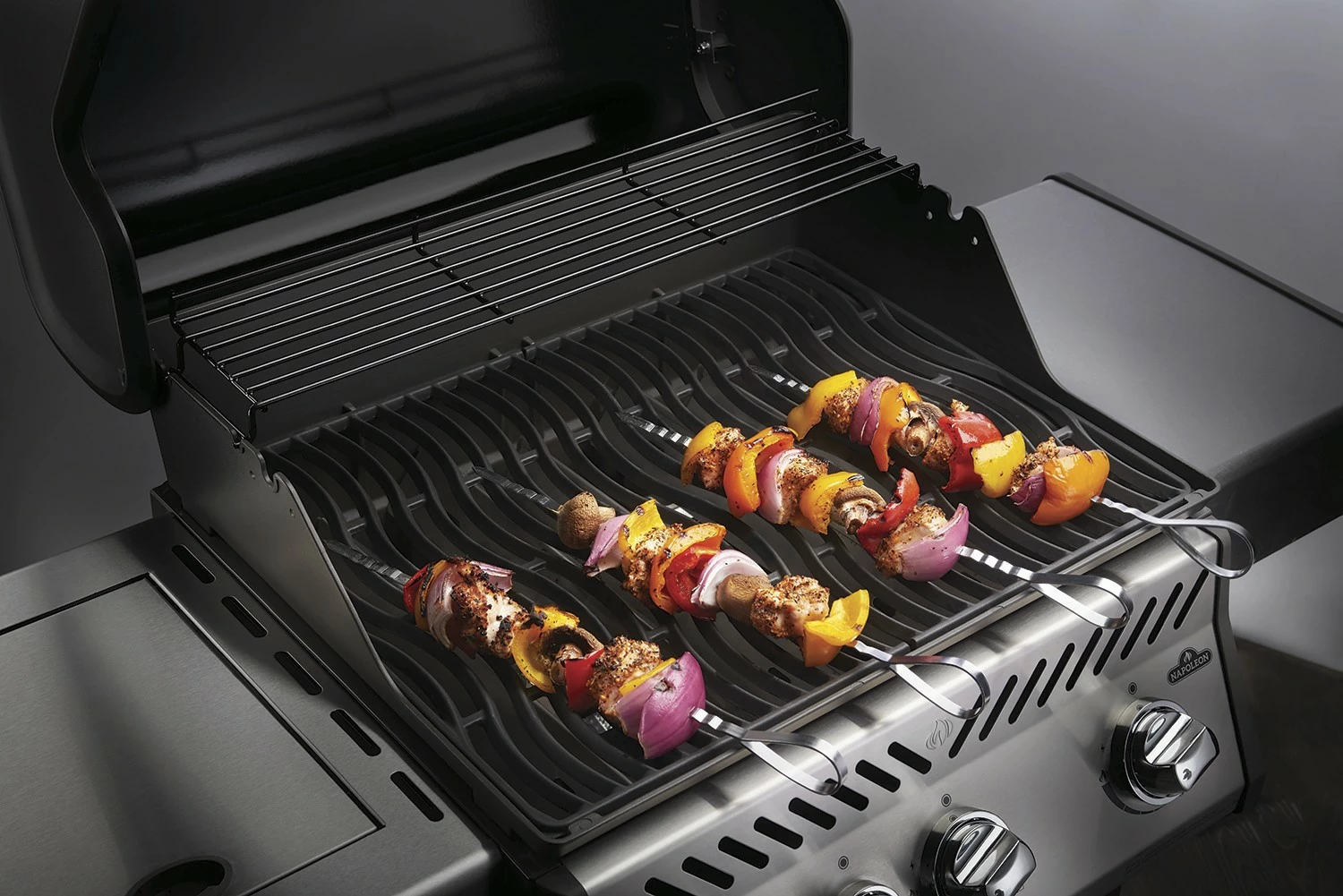 Napoleon Edelstahl Grillspieße 33,5 Cm - 8er Set 4 Napoleon Edelstahl Grillspieße 33,5 Cm - 8er Set – Bild 2