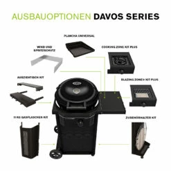 Outdoorchef Gas Kugelgrill Davos 570G Pro Mit Blazing Zone (Infrarotbrenner) & Abdeckhaube 33 Outdoorchef Gas Kugelgrill Davos 570G Pro Mit Blazing Zone (Infrarotbrenner) & Abdeckhaube -GrillProfi Verkaufs-Shop outdoorchef davos 570 g erweiterungsmoeglichkeiten 1