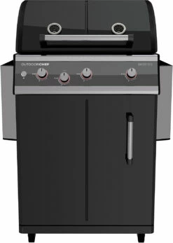 Outdoorchef Dualchef 325 G Gasgrill Mit Seitenkocher + BLAZING ZONE Infrarotbrenner + DGS Gusseisen Grillrost 2 Stk. + DGS Gemüse Grillrost 2 Stk. -GrillProfi Verkaufs-Shop outdoorchef dualchef 325 g abgeklappt 18 700 0 1