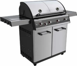 Outdoorchef Dualchef S 425 G Edelstahl Gasgrill Mit Seitenkocher + BLAZING ZONE Infrarotbrenner -GrillProfi Verkaufs-Shop outdoorchef dualchef s 425 g seitlich 18 700 1 2