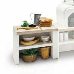 Palazzetti Gartenküche: Modul Arbeitsfläche, Marmortech Rot 5 Palazzetti Gartenküche: Modul Arbeitsfläche, Marmortech Rot -GrillProfi Verkaufs-Shop palazetti gartenkueche malibu arbeitsflaeche detail