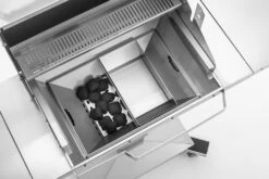 Thüros Holzkohlegrill T400 / Holzkohle Grillstation 40 X 60 Cm 11 Thüros Holzkohlegrill T400 / Holzkohle Grillstation 40 X 60 Cm -GrillProfi Verkaufs-Shop thueros evo4 holzkohle bbq station detail innenraum